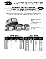 ProSeal Flex Couplings