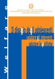 Il disagio degli adolescenti. Valutare gli interventi. Valutare le ... - IPRS