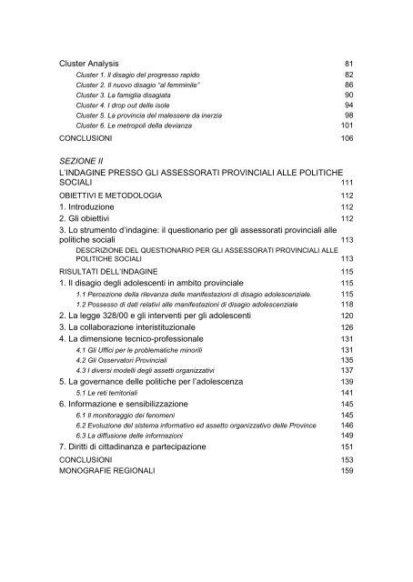 Il disagio degli adolescenti. Valutare gli interventi. Valutare le ... - IPRS