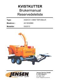 KVISTKUTTER Brukermanual Reservedeleliste