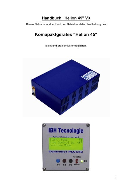 Helion 45 - IBH Technologie