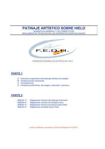 PATINAJE ARTÍSTICO SOBRE HIELO
