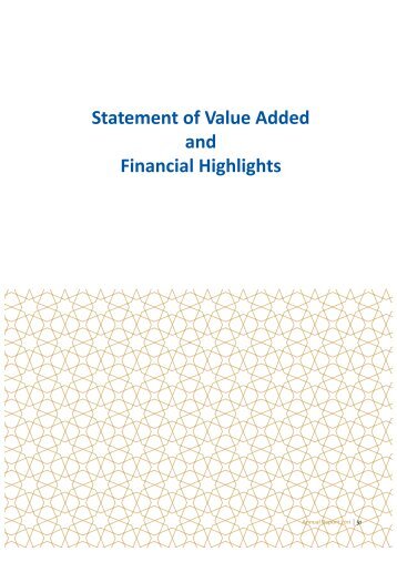 Statement of Value Added & Financial Highlights - Islami Bank ...