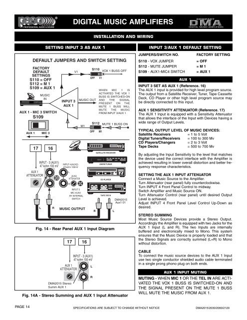 Amplifiers