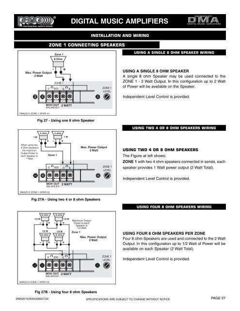 Amplifiers