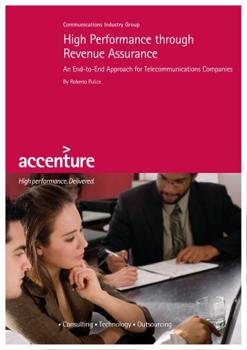 High Performance through Revenue Assurance