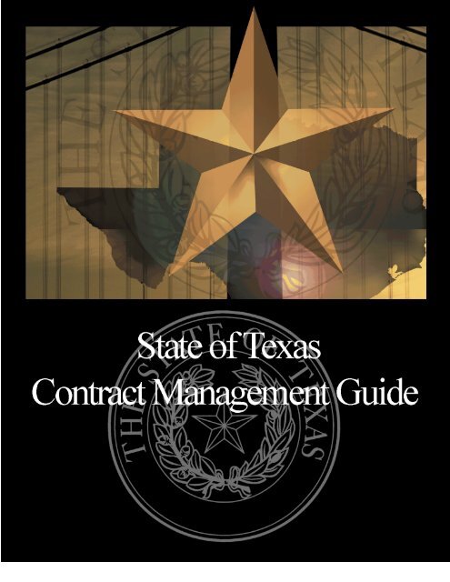 Contracts Management Guide - Texas Comptroller of Public Accounts