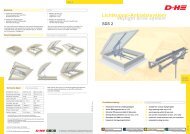 skylight drive system Lichtkuppel-Antriebssystem - D+H Mechatronic