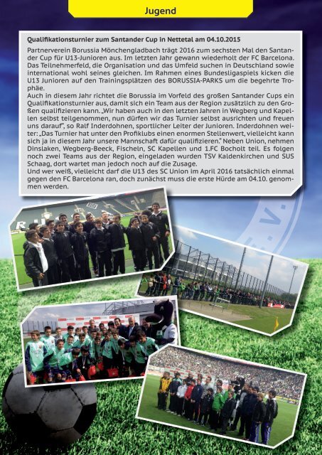 Sport Club Aktuell - Ausgabe 15 - 09.09.2015/13.09.2015