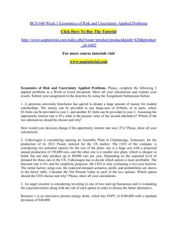 managerial economics bus 640 week 2 View 640 week 2 from bus640 640 at ashford university applied problems student bus640: managerial economics dr mustafa sayim 12/19/2016 image of. managerial economics bus 640 week 2 View 640 week 2 from bus640 640 at ashford university applied problems student bus640: managerial economics dr mustafa sayim 12/19/2016 image of.