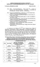 ANDHRA PRADESH HORTICULTURAL UNIVERSITY ADMN ...