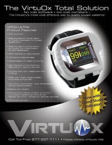 Download VPOD Ultra Sales Flyer - VirtuOx