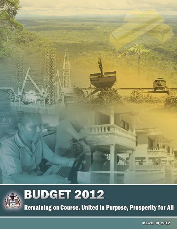 Guyana Budget 2012 - GINA