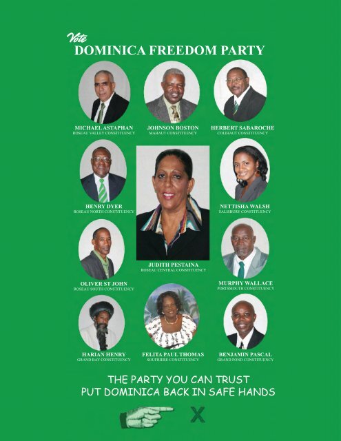 Vote DOMINICA FREEDOM PARTY