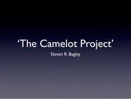 ‘The Camelot Project’