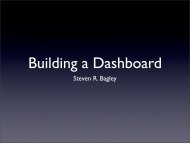 Building a Dashboard