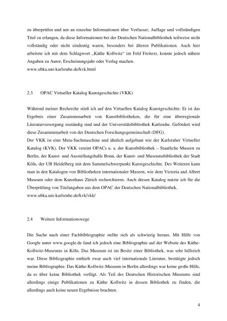 Käthe Kollwitz-Bibliographie 1945 – 2007 - Institut für ...