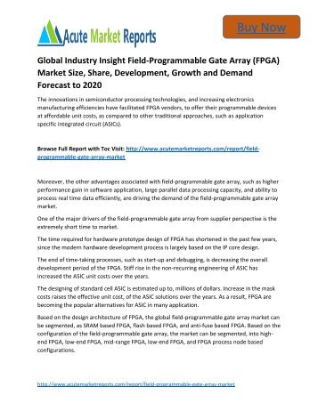 global field programmable gate array fpga market Global field programmable gate array market report, published by variant market research, forecast that the global market is expected to. global field programmable gate array fpga market Global field programmable gate array market report, published by variant market research, forecast that the global market is expected to.