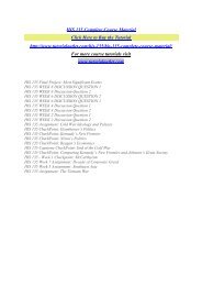 HIS 135 Complete Course Material / Tutorialoutlet