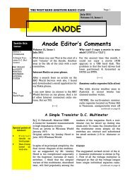 Anode Editor’s Comments