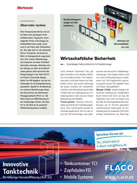 Werkstatt - NFM Verlag Nutzfahrzeuge Management