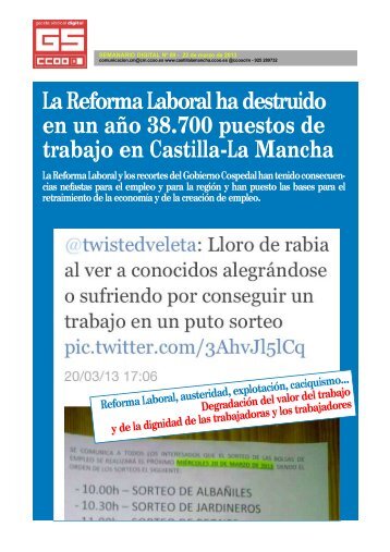 publicaciÃ³n - Comisiones Obreras de Castilla-La Mancha - CCOO
