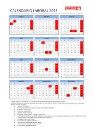 CALENDARIO LABORAL 2013