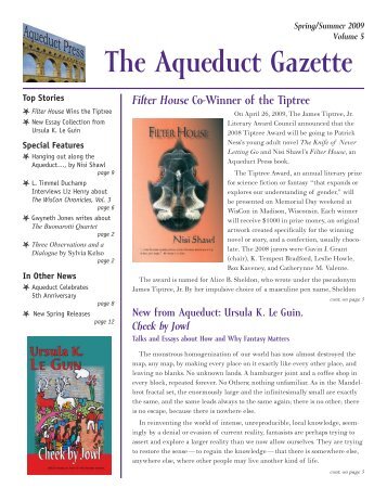 The Aqueduct Gazette