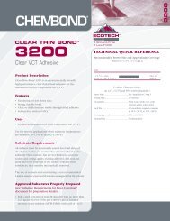 Clear VCT Adhesive - chembond