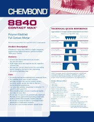 8840 Polymer-Modified Full-Contact Mortar - chembond