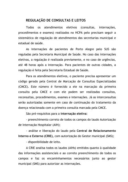 Informações e orientações para médicos residentes