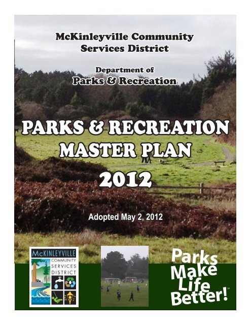 parks & recreation master plan - McKinleyville Community Services ...