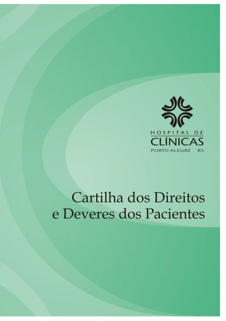 Cartilha dos Direitos e Deveres dos Pacientes