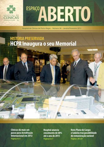 HCPA inaugura o seu Memorial