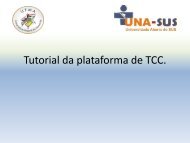 Tutorial da plataforma de TCC