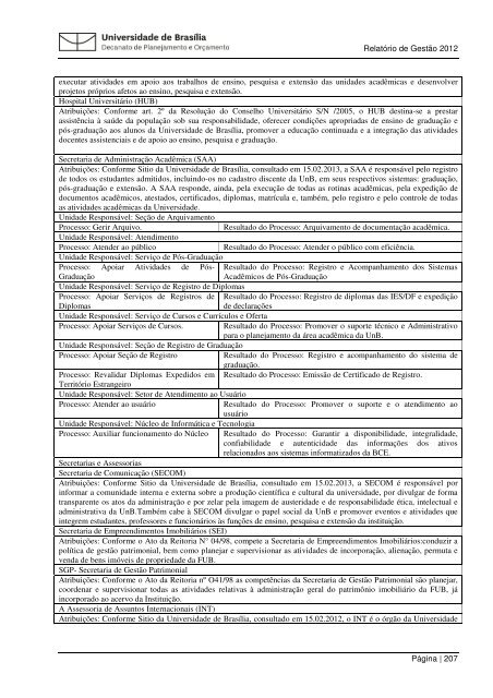 Relatorio Gestao 201.. - Decanato de Planejamento e OrÃ§amento