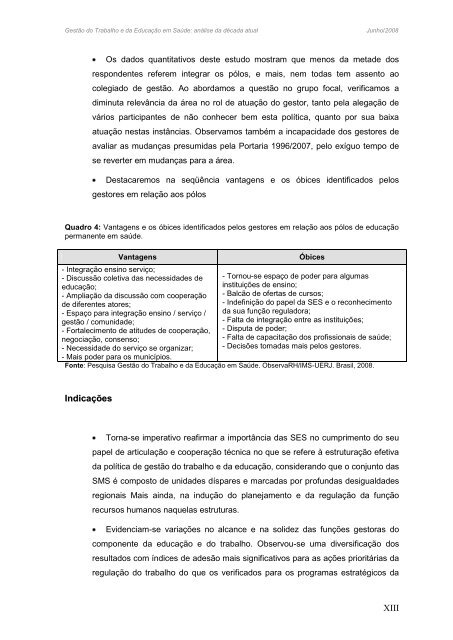 Gestão do Trabalho e da Educação em Saúde análise da década atual