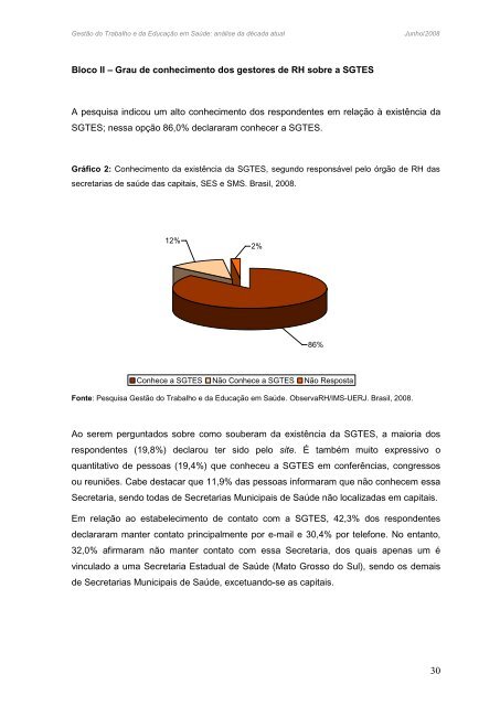 Gestão do Trabalho e da Educação em Saúde análise da década atual