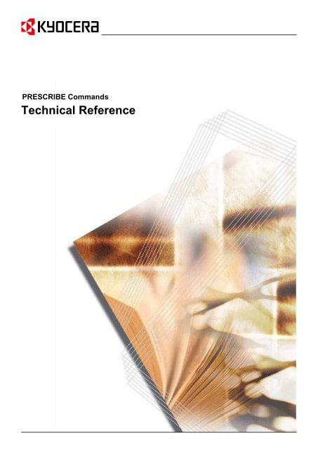 Technical Reference - KYOCERA Document Solutions