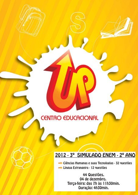 2012 - 3º SIMULADO ENEM - 2º ANO