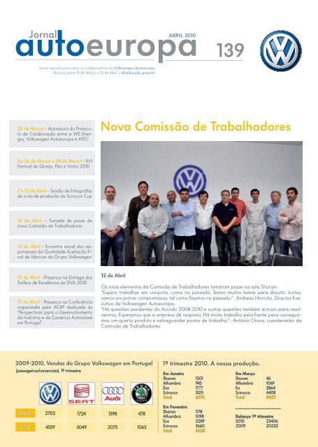 Nova ComissÃ£o de Trabalhadores - Volkswagen Autoeuropa