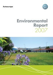 Environmental Report - Volkswagen Autoeuropa