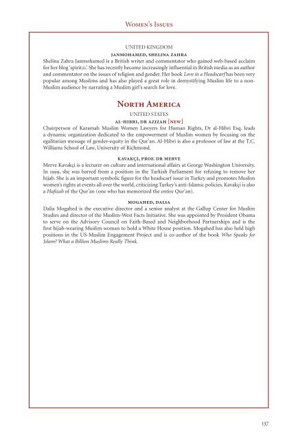 01-Contents Page.indd - The Royal Islamic Strategic Studies Centre