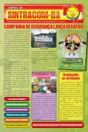 CAMPANHA DE SEGURANÇA LANÇA DESAFIOS