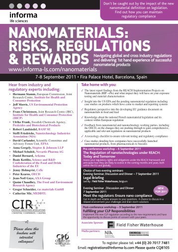 Risk Regulations and Rewards - Steptoe & Johnson LLP