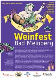 Weinfest - Staatsbad Meinberg