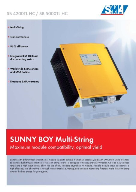 SUNNY BOY Multi-String