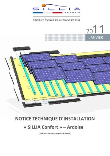 NOTICE TECHNIQUE D'INSTALLATION « SILLIA Confort ... - AXUN