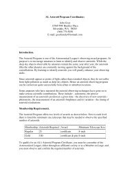 PDF File Format - The Astronomical League