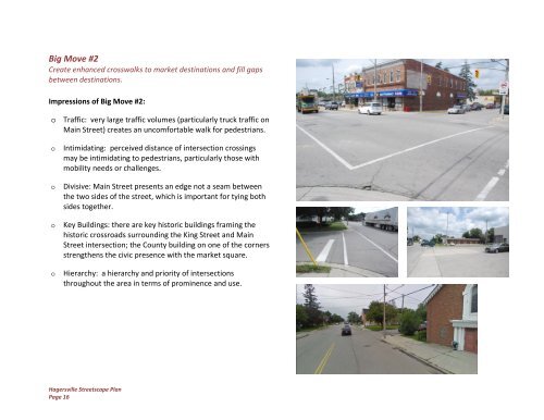 Hagersville Streetscape Plan